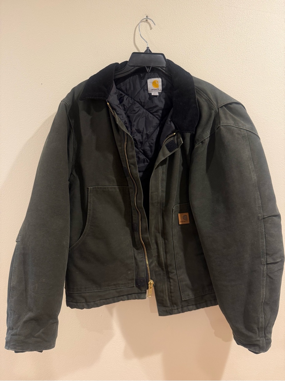 Carhartt J22 Traditional Jacket Moss (MOS) Vintage Mens Large